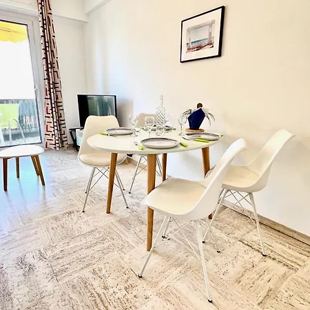 Riviera - Terrasse Des Bougainvillees - 100m Promenade Des Appartement *